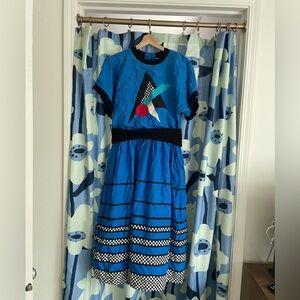 100% Silk Vintage Korean Dress